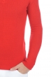 Cashmere men chunky sweater donovan premium tango red 3xl