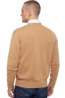 Cashmere men chunky sweater leon camel l