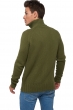 Cashmere men chunky sweater olivier ivy green dress blue xl