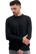 Cashmere men chunky sweater touraine first black xl