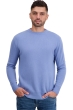 Cashmere men chunky sweater touraine first light blue l