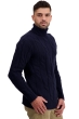 Cashmere men chunky sweater triton dress blue 3xl