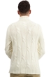 Cashmere men chunky sweater triton natural ecru 3xl