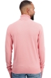 Cashmere men roll neck tarry first tea rose m