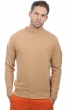 Cashmere men round necks nestor camel 