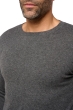 Cashmere men round necks tao first dark grey l