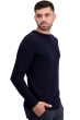 Cashmere men round necks touraine first dress blue 3xl