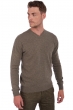 Cashmere men v necks gaspard dove chine 