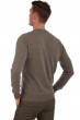 Cashmere men v necks gaspard dove chine 