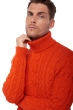 Cashmere men villepinte bloody orange xs