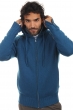 Cashmere men zip hood brandon canard blue matt charcoal 2xl