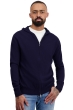 Cashmere men zip hood taboo first dress blue l