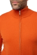 Cashmere men zip hood thobias first marmelade xl