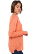 Linen ladies v necks sabrina papaya s