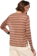 Linen ladies v necks sullivan latte s