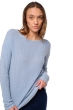 Yak ladies roll neck zenica sky blue m