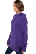 Yak ladies round necks veria deep purple xs