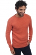 Yak men chunky sweater ivan tender peach 3xl