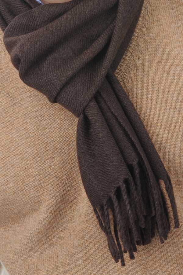 Cashmere accessories scarves mufflers zak170 capuccino 170 x 25 cm