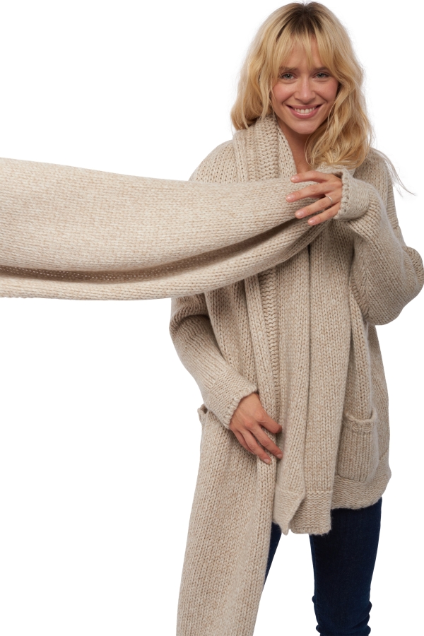 Cashmere accessories venus natural ecru natural stone 200 x 38 cm