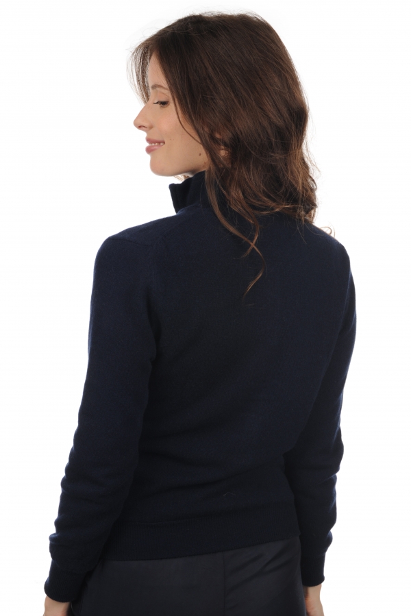 Cashmere ladies akemi dress blue lapis blue xl