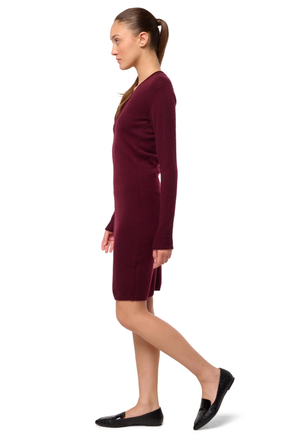 Cashmere ladies basic sweaters at low prices trinidad first red wine xl