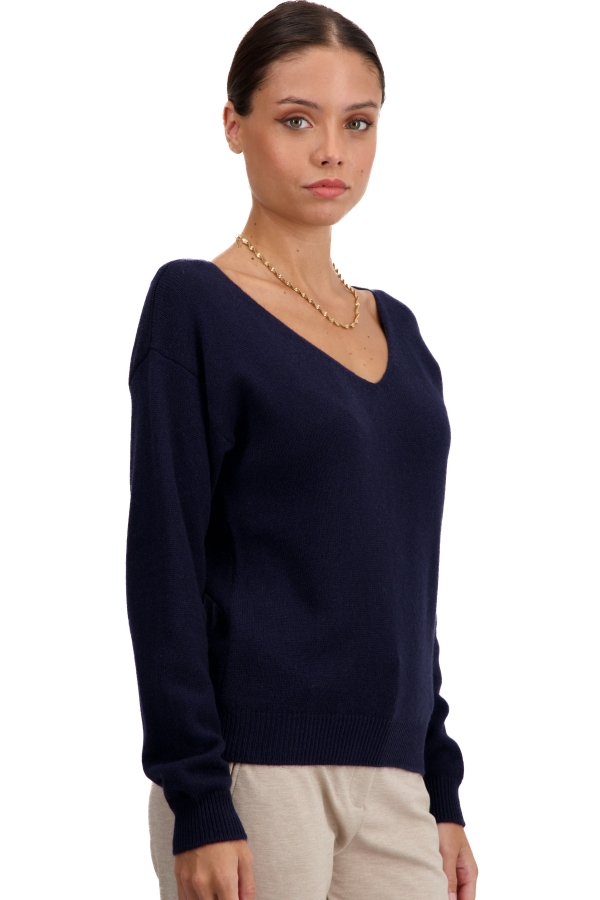 Cashmere ladies chunky sweater thailand dress blue 3xl