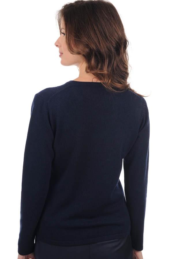 Cashmere ladies emma dress blue m