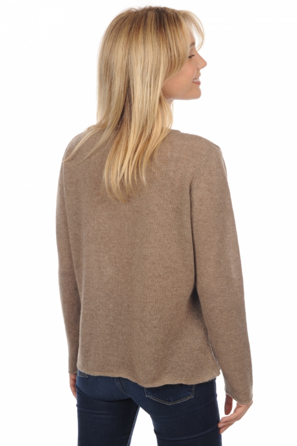 Cashmere ladies flavie natural brown l