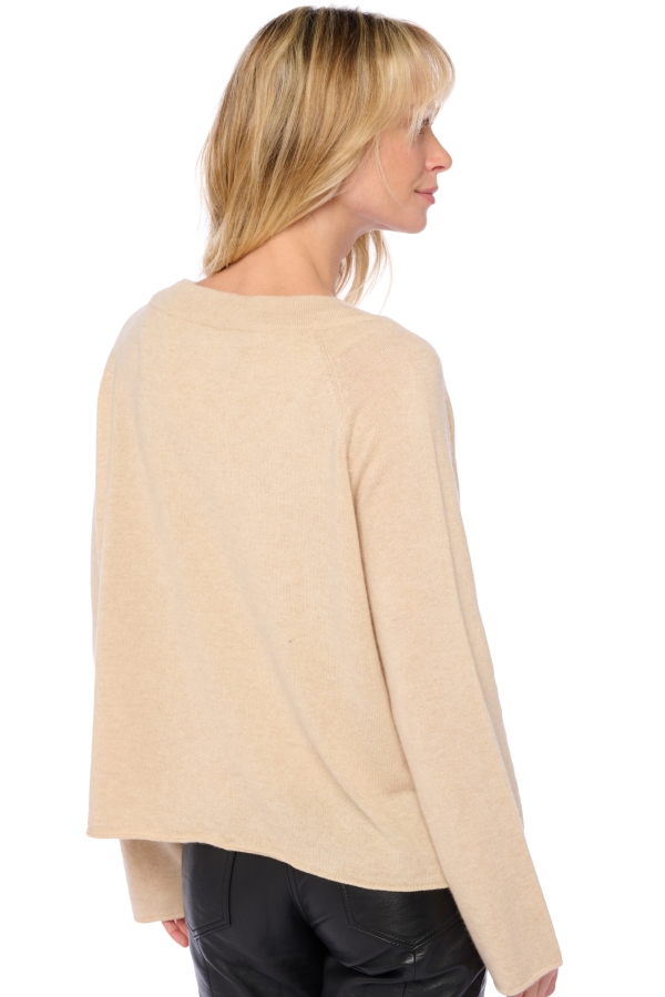 Cashmere ladies our full range of women s sweaters chana natural beige s4