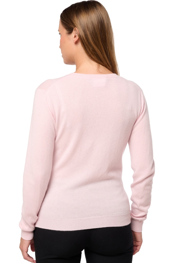 Cashmere ladies round necks thalia first pale blossom xl