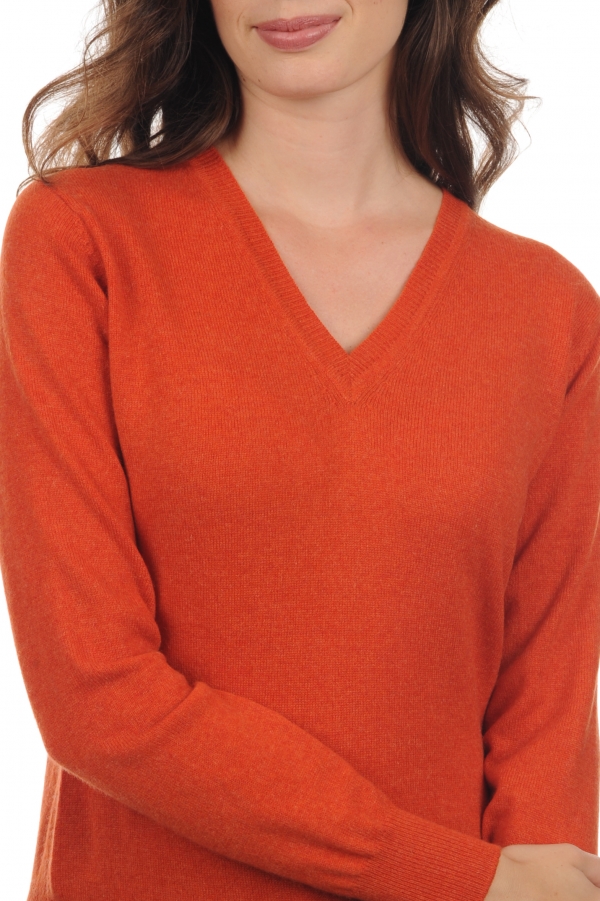 Cashmere ladies spring summer collection faustine paprika xl