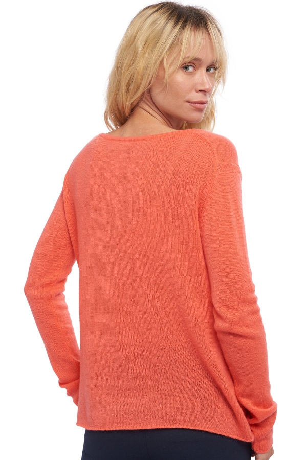 Cashmere ladies spring summer collection flavie coral xs