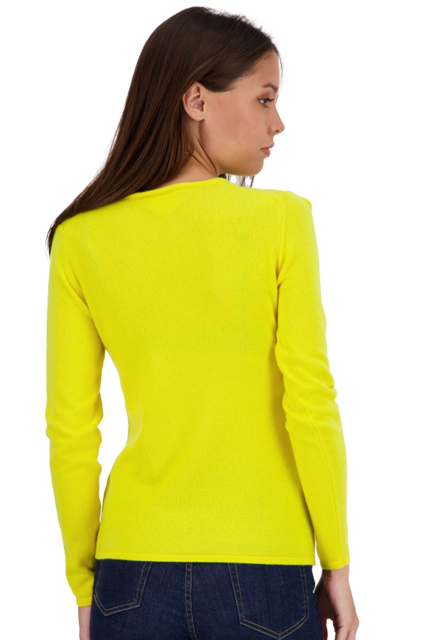 Cashmere ladies spring summer collection line jaune citric l
