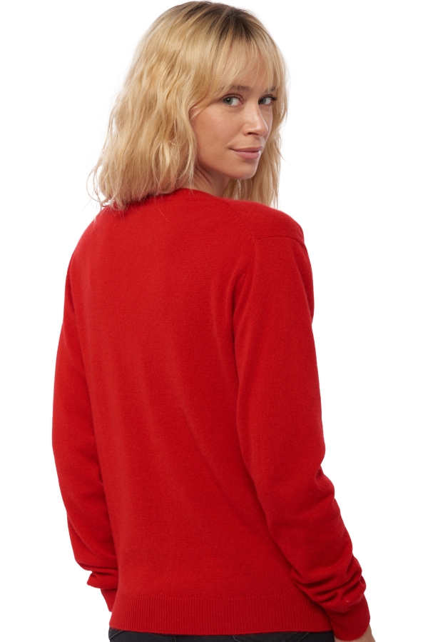Cashmere ladies spring summer collection taline first chilli red m