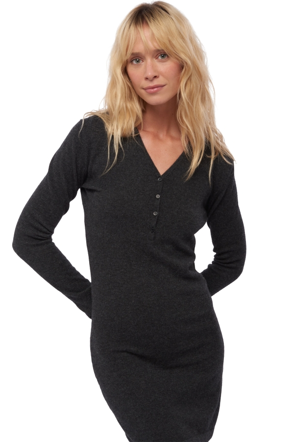 Cashmere ladies timeless classics maud charcoal marl s