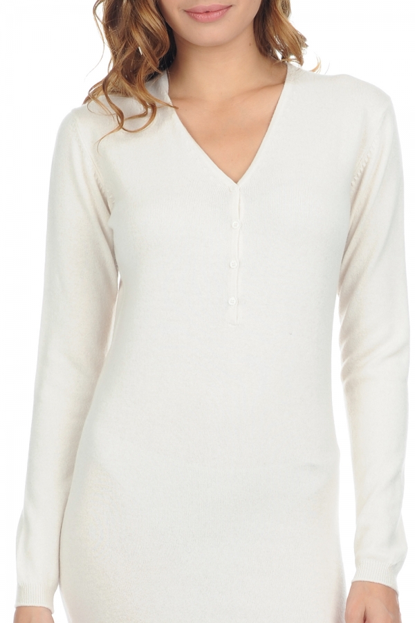 Cashmere ladies timeless classics maud ecru xs