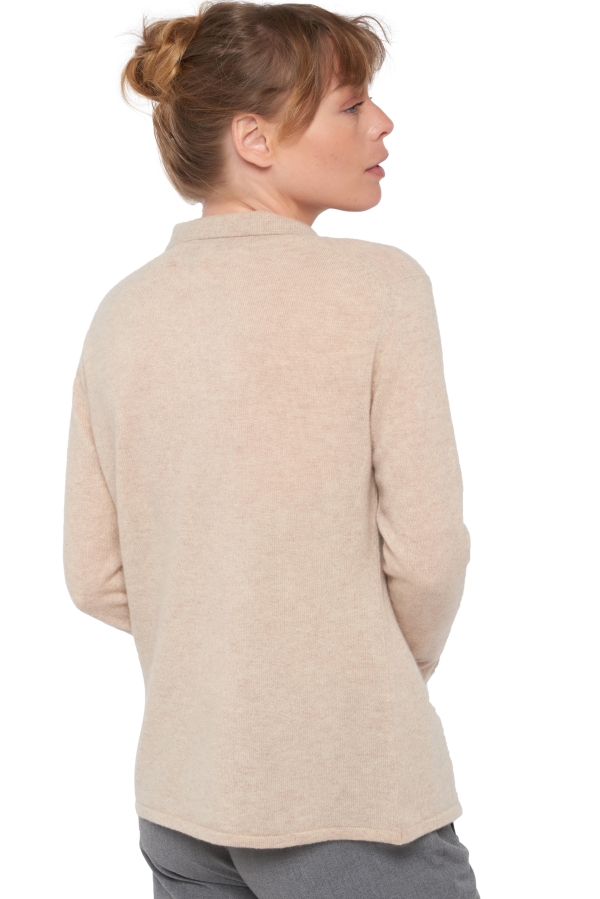 Cashmere ladies umea natural beige s