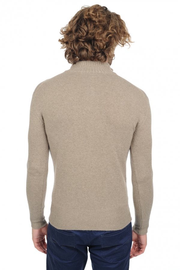 Cashmere men chunky sweater donovan premium dolma natural xs