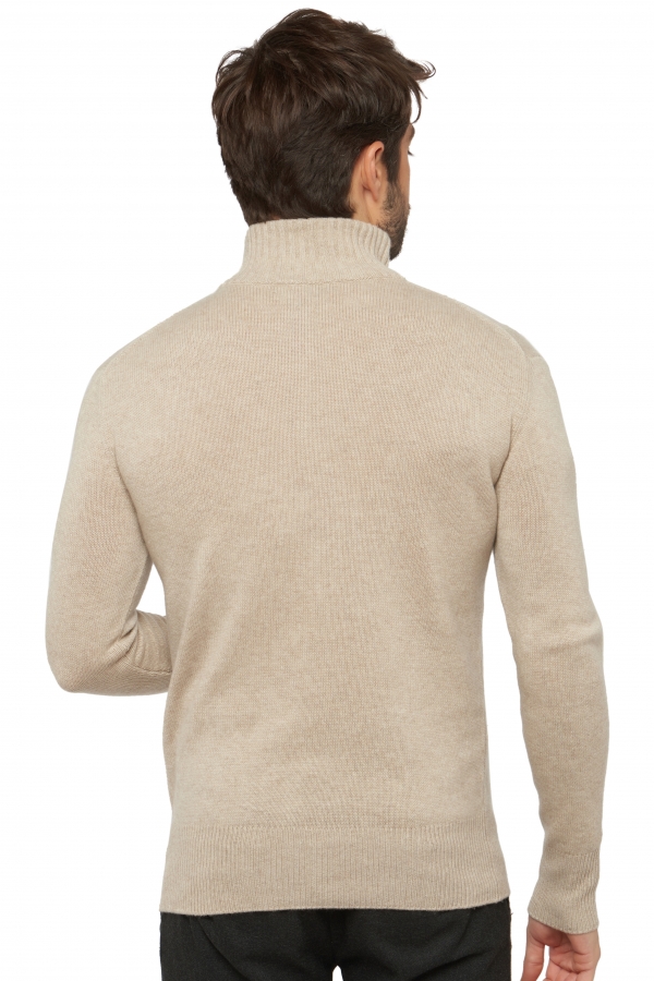 Cashmere men chunky sweater donovan premium pema natural xs