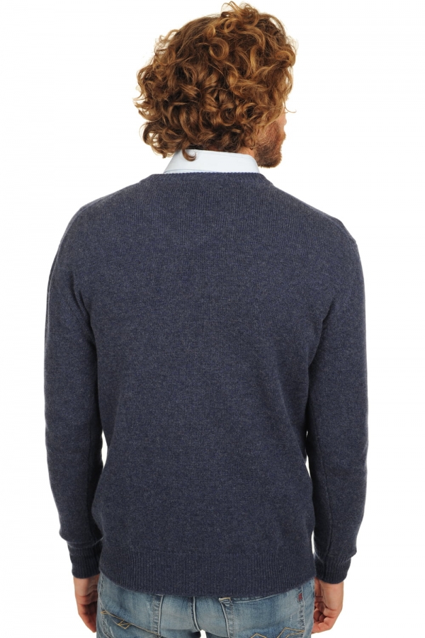 Cashmere men chunky sweater hippolyte 4f indigo 3xl