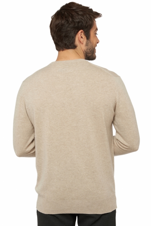 Cashmere men chunky sweater nestor 4f premium pema natural xs