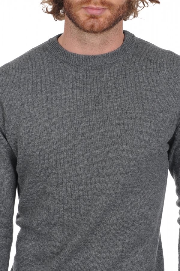 Cashmere men chunky sweater nestor 4f premium premium graphite 4xl