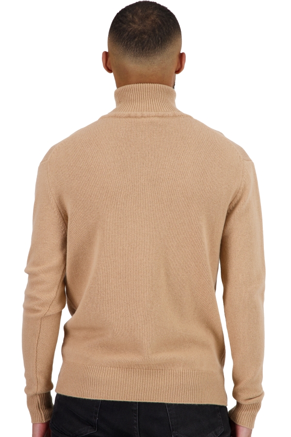 Cashmere men chunky sweater torino first creme brulee xl