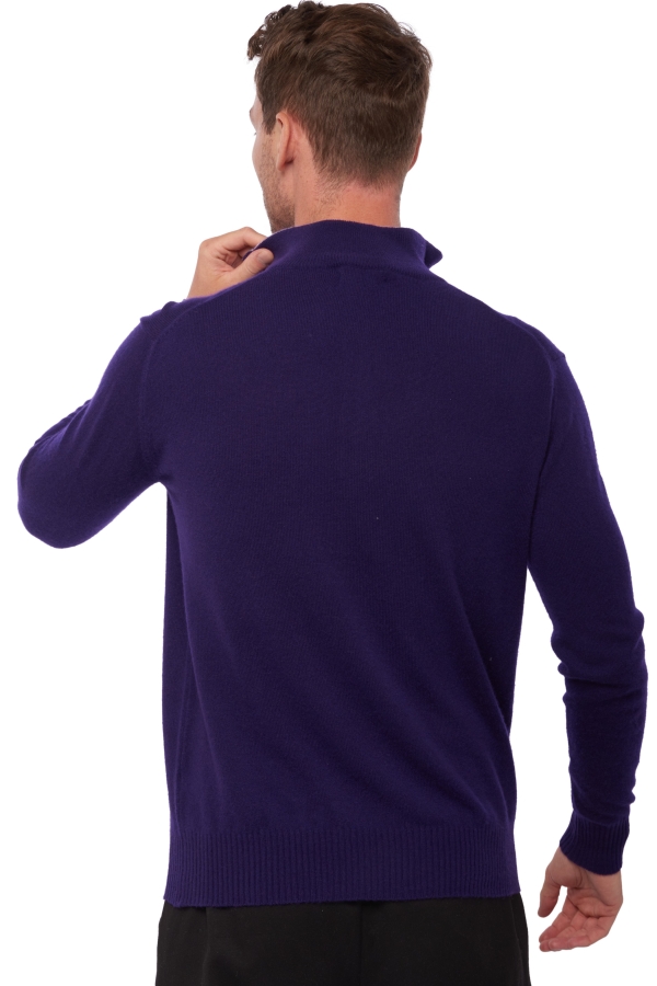 Cashmere men henri deep purple lilas 3xl