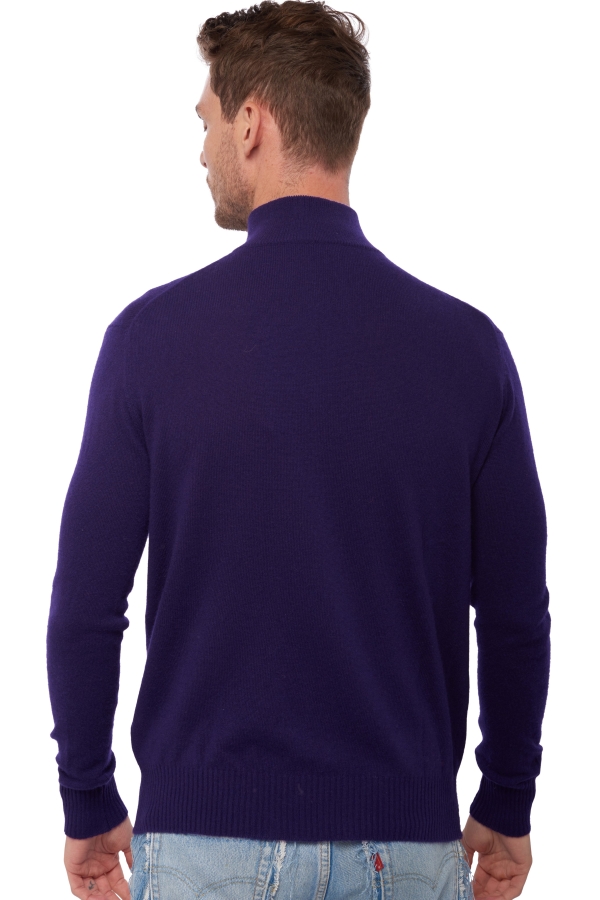 Cashmere men henri deep purple lilas xs