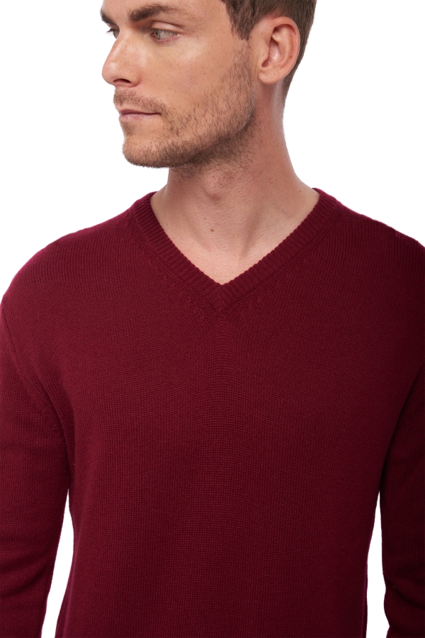 Cashmere men hippolyte 4f bordeaux xl