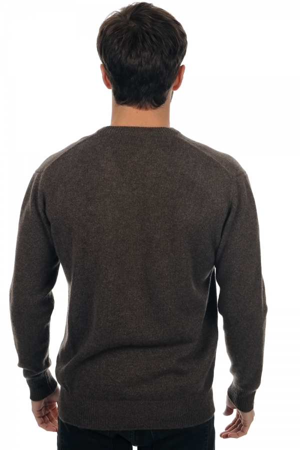 Cashmere men hippolyte 4f marron chine xs