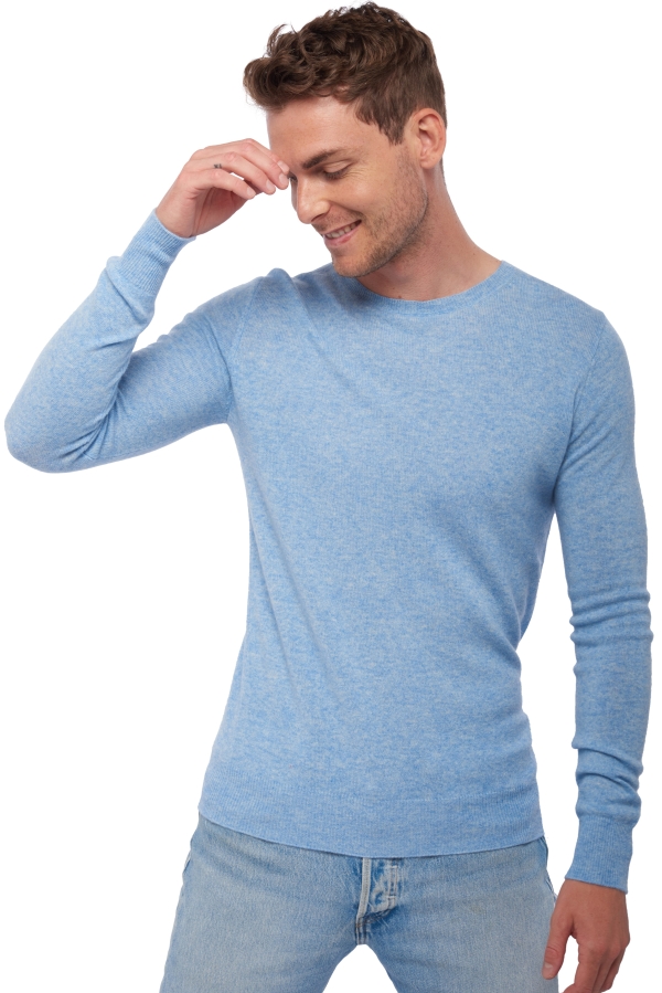 Cashmere men low prices tao first powder blue l