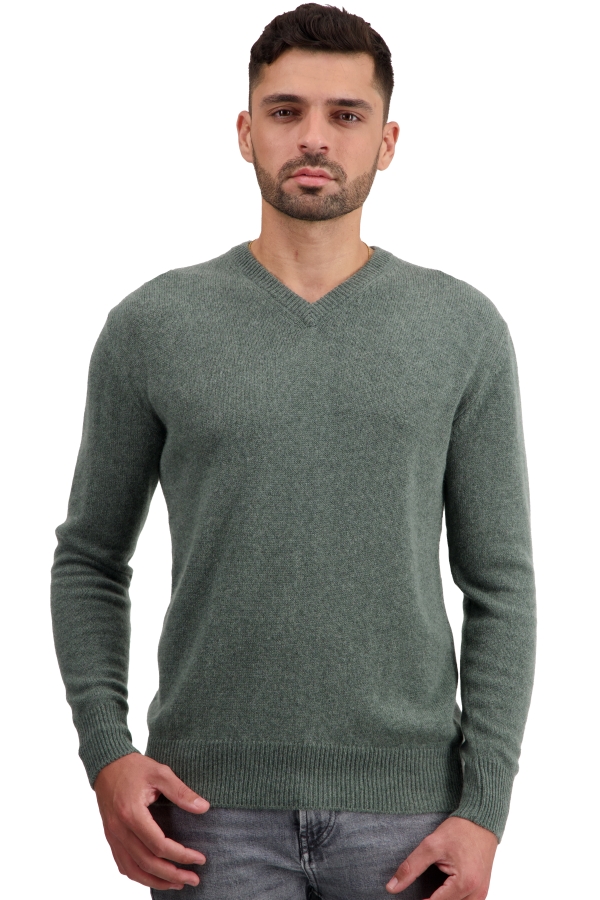 Cashmere men low prices tour first military green m